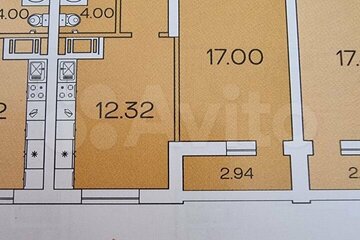 1-к квартира, 39 м², 18/19 эт.