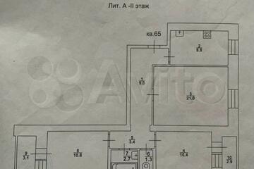 3-к квартира, 73 м², 2/10 эт.