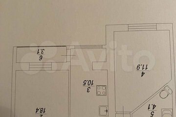 2-к квартира, 53 м², 8/10 эт.