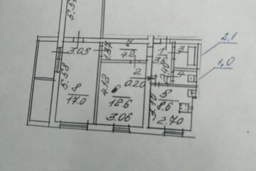 3-к квартира, 66 м², 6/12 эт.