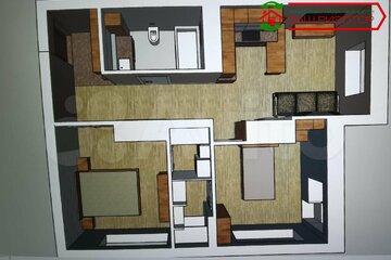 2-к квартира, 59 м², 13/19 эт.