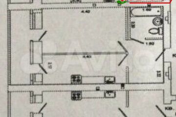 1-к квартира, 33 м², 1/8 эт.