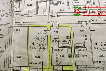 1-к квартира, 49 м², 15/17 эт.