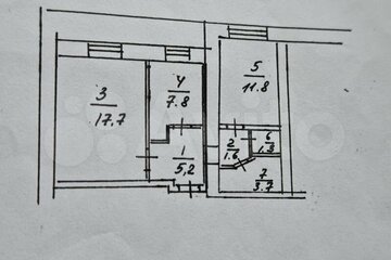 2-к квартира, 49 м², 5/9 эт.