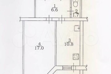 1-к квартира, 38 м², 2/9 эт.