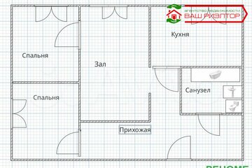 2-к квартира, 42 м², 5/5 эт.