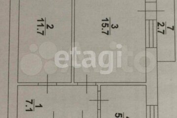 2-к квартира, 43 м², 3/9 эт.