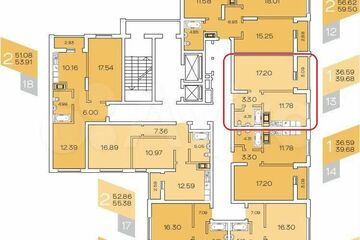 1-к квартира, 39,7 м², 19/19 эт.