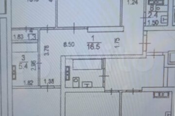 3-к квартира, 100 м², 2/18 эт.