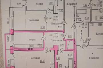 1-к квартира, 60 м², 10/11 эт.