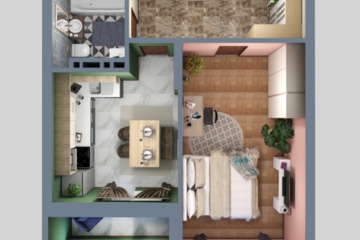 1-к квартира, 38,2 м², 2/10 эт.