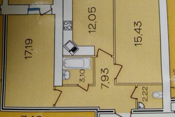 2-к квартира, 57,9 м², 9/10 эт.