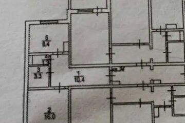 1-к квартира, 42 м², 6/10 эт.